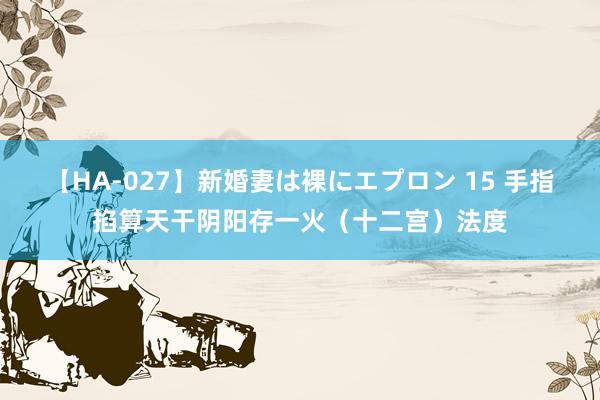 【HA-027】新婚妻は裸にエプロン 15 手指掐算天干阴阳存一火（十二宫）法度