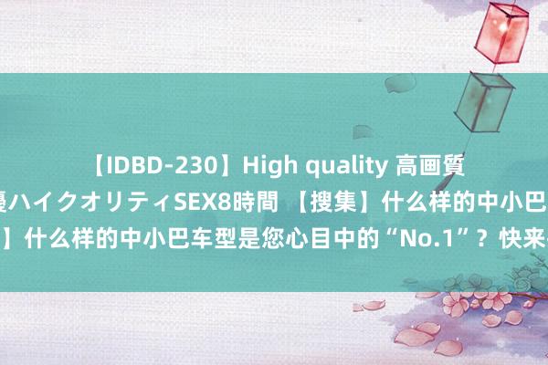 【IDBD-230】High quality 高画質で魅せます！究極のIP女優ハイクオリティSEX8時間 【搜集】什么样的中小巴车型是您心目中的“No.1”？快来投票吧！